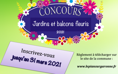 concours jardins et balcons fleuris