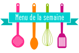 Menus cantine