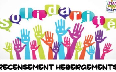 Recensement d’hébergements – URGENT