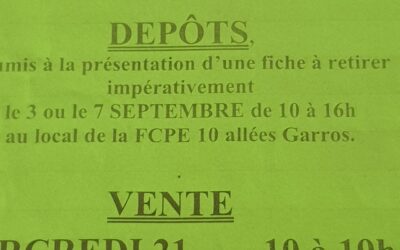 la bourse aux vêtements