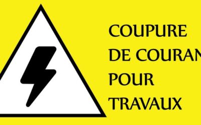 Coupures de courant du 04 au 06 Octobre 2022
