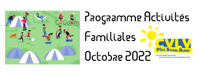 CVLV activités familiales octobre