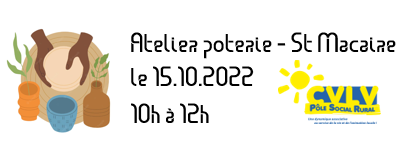 CVLV atelier poterie