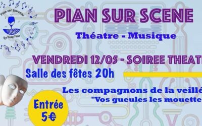Pian sur scène
