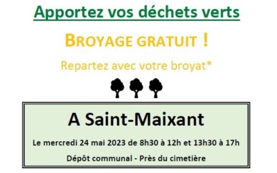 Proxi-végétaux St Maixant – 24.05.2023