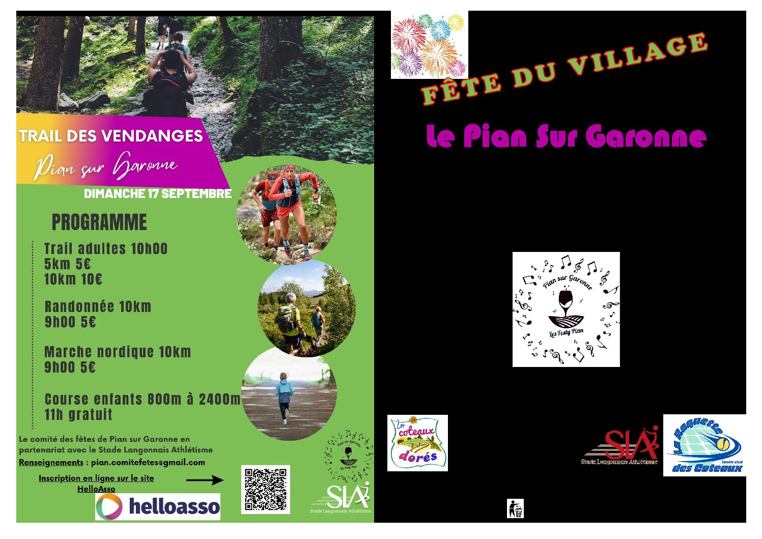 bulletin d’inscription fête de pian