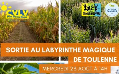 Labyrinthe maïs à Toulenne – 23/08/2023