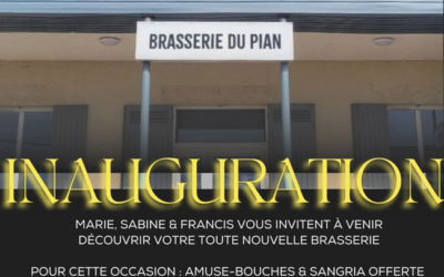 Inauguration du bar