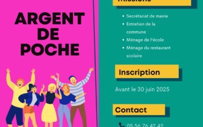 Argent de poche 2025