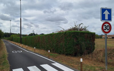 la rue André Seyrac sécurisée