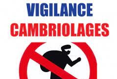 Alerte vigilance cambriolages
