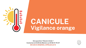 Alerte canicule ORANGE – 20.06.26 à 12h
