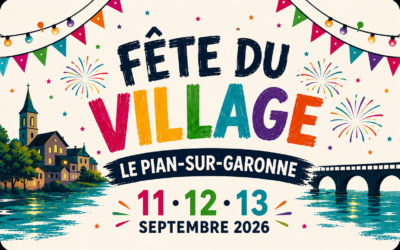 Fête du village !! Du 11 au 13.09.2026