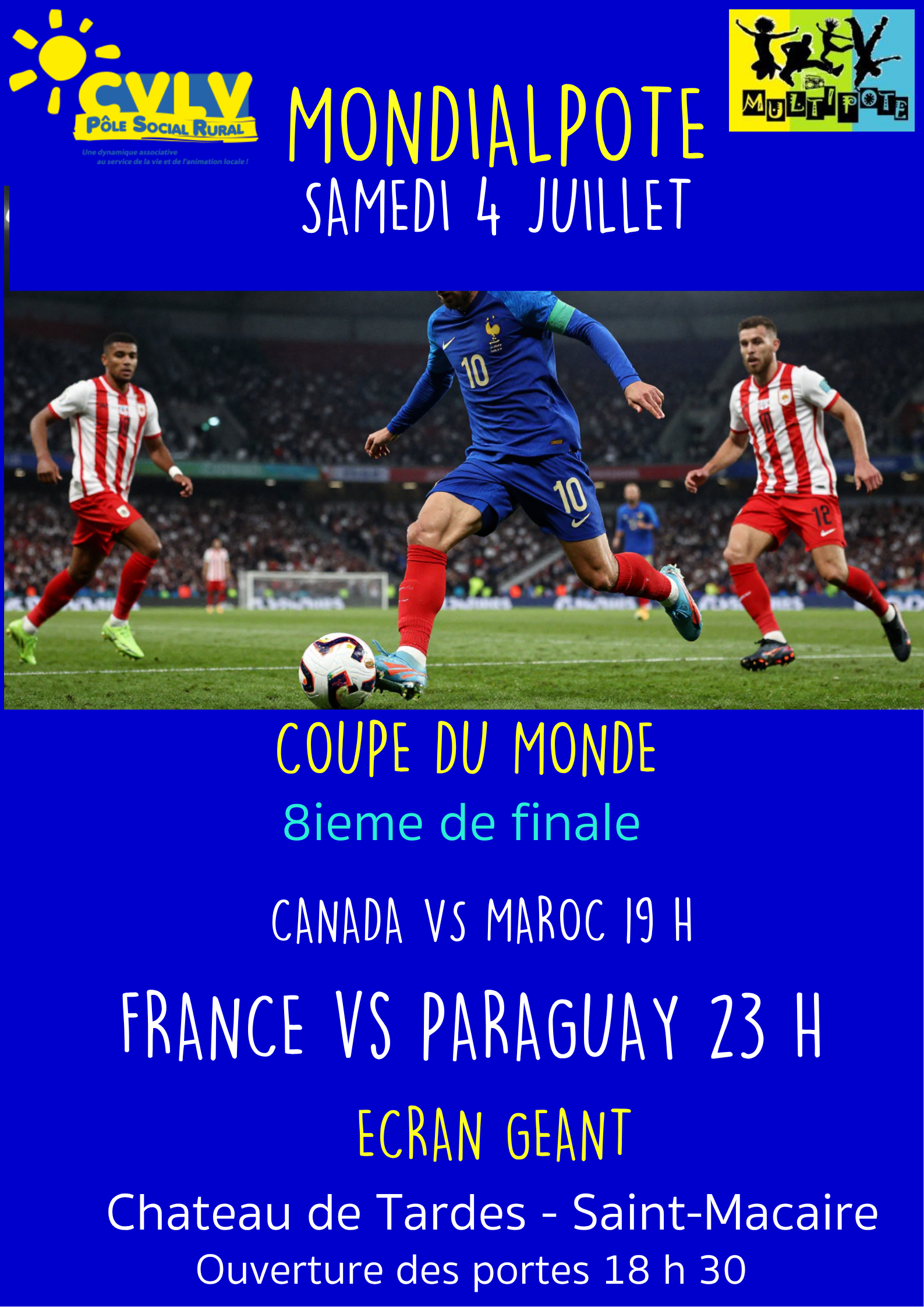 affiche france vs paraguay affiche france vs paraguay