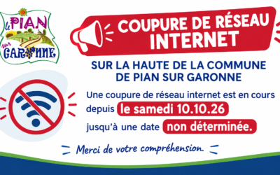 Coupure d&rsquo;Internet
